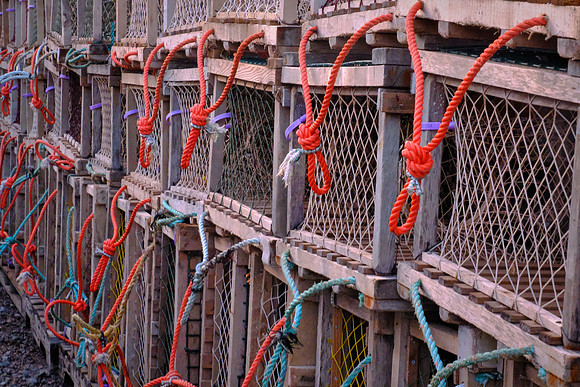 North Rustico (fishing village and lobster traps), Prince Edward Island