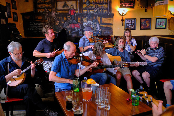 Jam session at The Old Triangle Irish Pub, Charlottetown,  Prince Edward Island