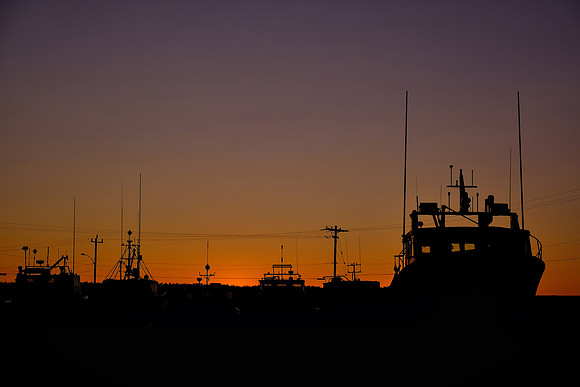 Sunset in Cheticamp, Cabot Trail, Cape Breton Island, Nova Scotia