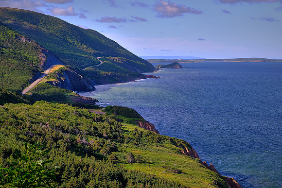 Along the Cabot Trail, Cape Breton Island, Nova Scotia