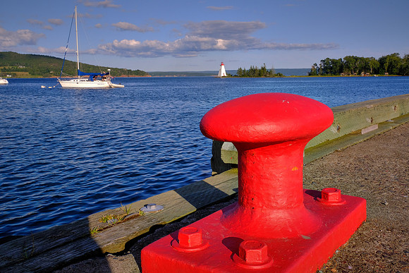 Lighthouse at Baddeck, Cabot Trail, Cape Breton Island, Nova Scotia