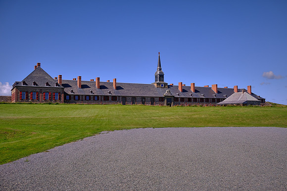 King's Bastion Barracks, Fortress of Louisbourg National Historic Site, Louisbourg, Nova Scotia