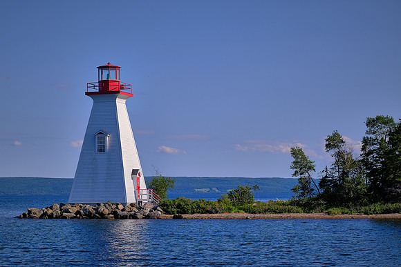 Lighthouse at Baddeck, Cabot Trail, Cape Breton Island, Nova Scotia