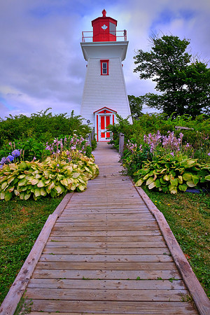 Lighthouse at Victoria-by-the-Sea, Prince Edward Island