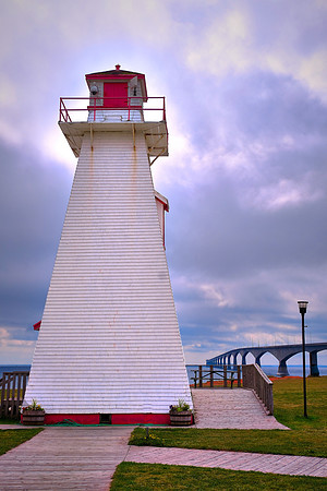 Port Borden Front Range Lighthouse, Confederation Bridge, Prince Edward Island