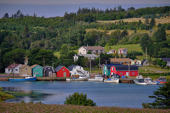 French River fishing village, Prince Edward Island