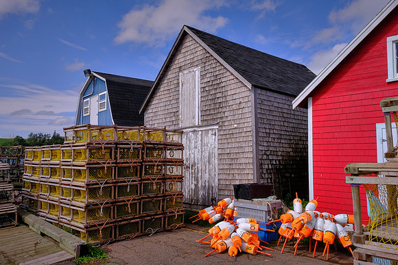 French River fishing village, Prince Edward Island