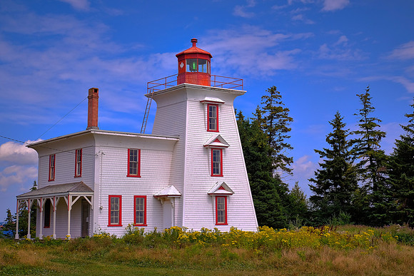 Blockhouse Point Lighthouse, Rocky Point, Prince Edward Island