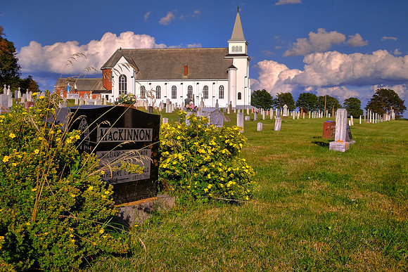 On the road to Greenwich PEI National Park, Prince Edward Island