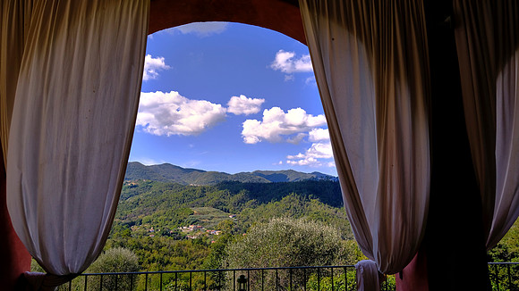 Small winery in the montains of Liguria, near Cinque Terre
