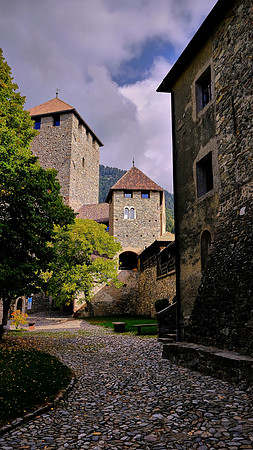 10th century Tyrol Castle near Merano, South Tyrol