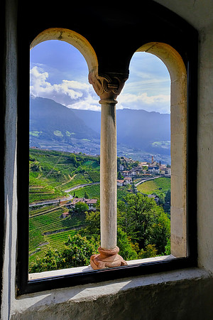 10th century Tyrol Castle near Merano, South Tyrol