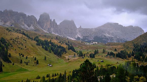 Ladin valley, Dolomites, South Tyrol