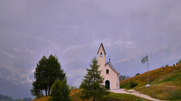 Ladin valley, Dolomites, South Tyrol