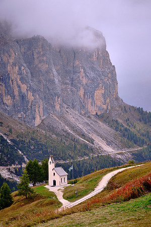 Ladin valley, Dolomites, South Tyrol