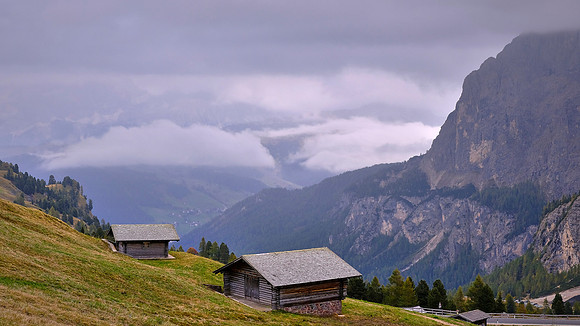 Ladin valley, Dolomites, South Tyrol