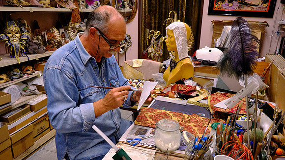 Mask maker, Venice