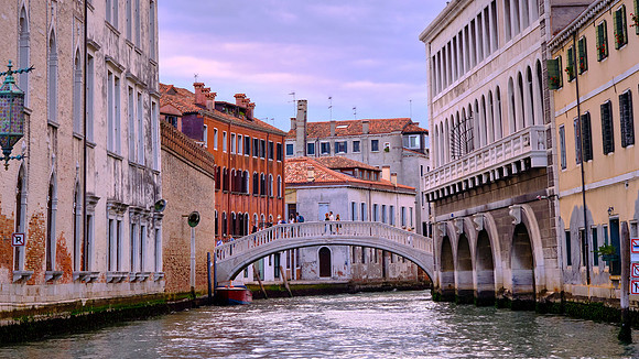 Tributary canal, Venice