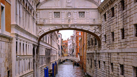 Tributary canal, Venice