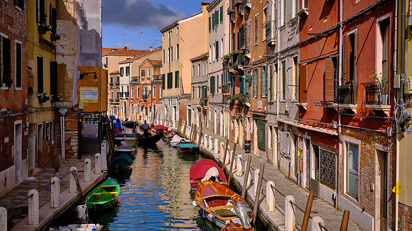 Tributary canal, Venice