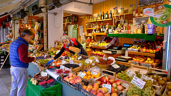 Food market, Venice