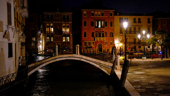 Venice after dark
