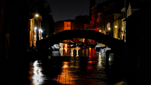 Venice after dark