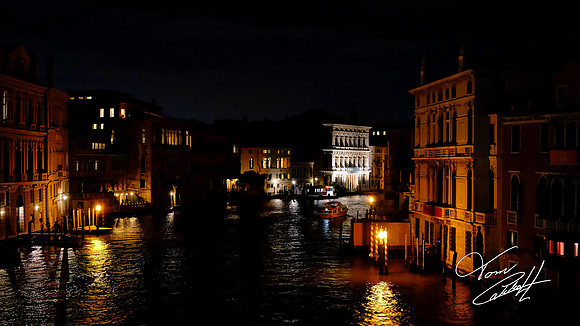 Venice after dark