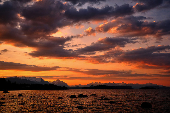 Sunset, Bariloche & Nahuel Huapi National Park, Argentina