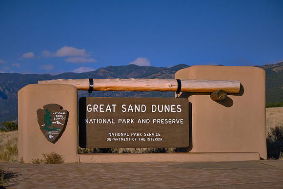Sunrise over Great Sand Dunes National Park, Colorado