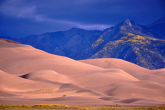 Sunrise over Great Sand Dunes National Park, Colorado