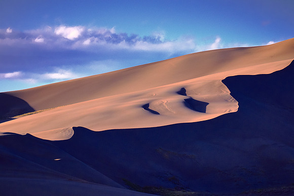 Sunset over Great Sand Dunes National Park, Colorado