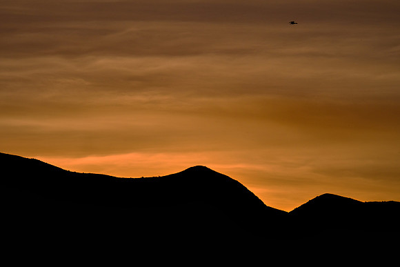 Sunset over Bosque Del Apache National Wildlife Refuge, New Mexico