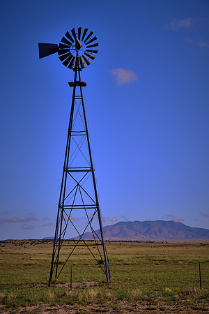 On the road to White Sands National Monument, New Mexico