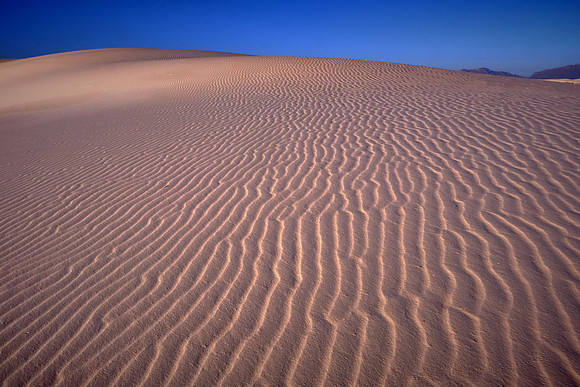 Sunrise over White Sands National Monument, New Mexico