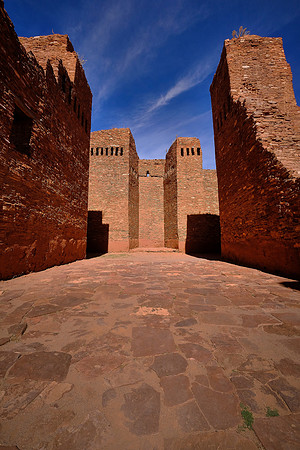 The Quarai were a Tiguex (Southern Tiwa) Pueblo band and settled here around 1300 A.D.