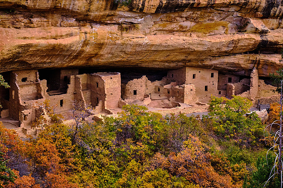 Tree House ruins at Mesa Verde National Park.