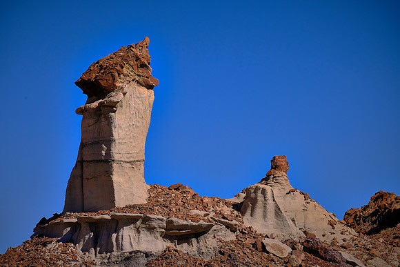This wilderness was once a riverine delta that covered much of New Mexico 70 million years ago.