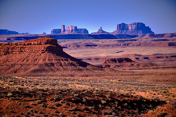 The statuesque formations are sculpted from Cedar Mesa sandstone dating to 250 million years ago.