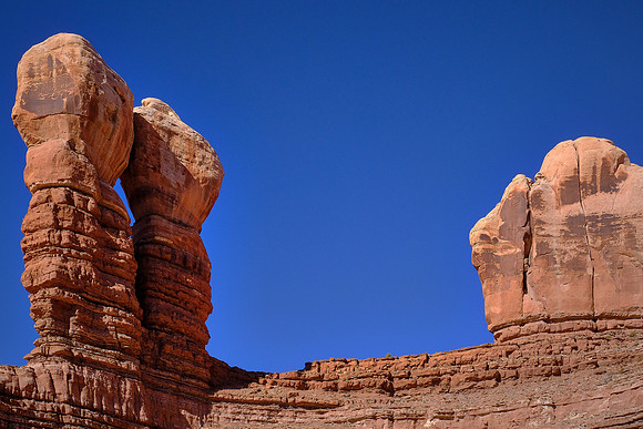 Navajo Twins, Bluff, Utah