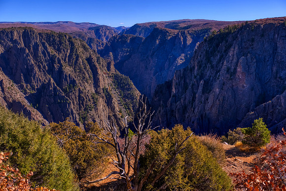 South rim, Black Canyon of the Gunnison National Park, Gunnison, Colorado