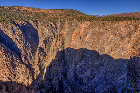 South rim, Black Canyon of the Gunnison National Park, Gunnison, Colorado