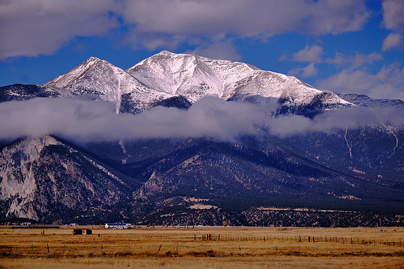 Mount Antero is a prominent 14,276-foot fourteener located in San Isabel National Forest, Buena Vista, Colorado.