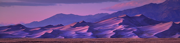 Sunset over Great Sand Dunes National Park, Colorado
