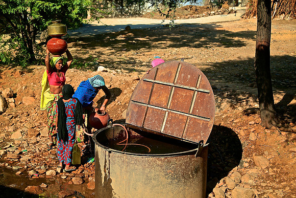 On the road to Nagaur, India