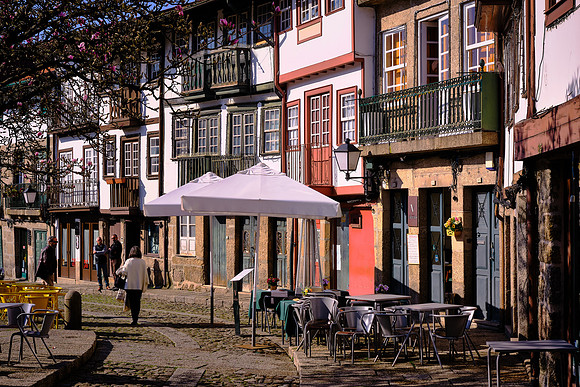 The center of Guimarães is distinguished for the integrity of its historically authentic buildings.