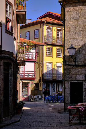The Historic Centre of Guimarães and Couros Zone have maintained their medieval urban layout.