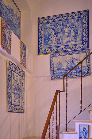 In the 16th century, Azulejo tiles became a fixture in Portuguese culture.