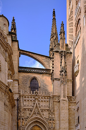 Its royal chapel holds the remains of the city's conqueror, Ferdinand III of Castile.