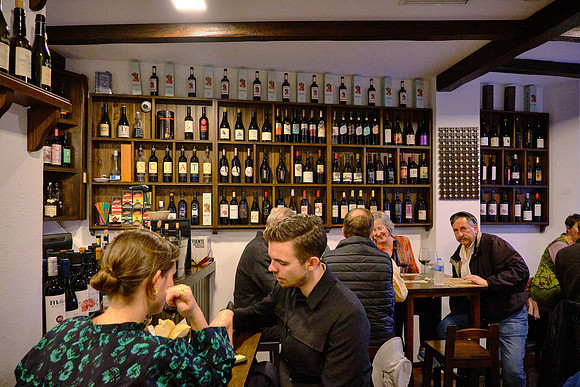But today the cliffs of El Tajo predominately support tapas and wine bars.